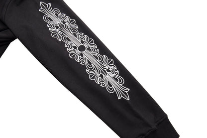 Sweat à capuche zippé Chrome Hearts K5001