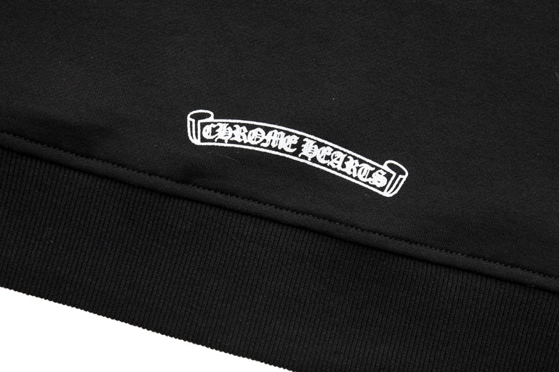 Sweat à capuche zippé Chrome Hearts K5001