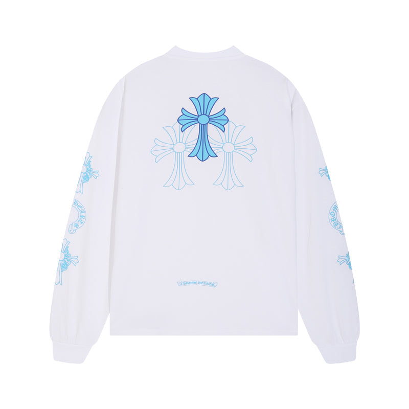 Chrome Hearts – Sweat-shirt à manches longues pour homme K8018