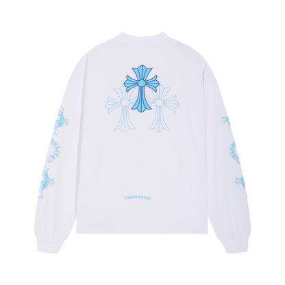 Chrome Hearts – Sweat-shirt à manches longues pour homme K8018