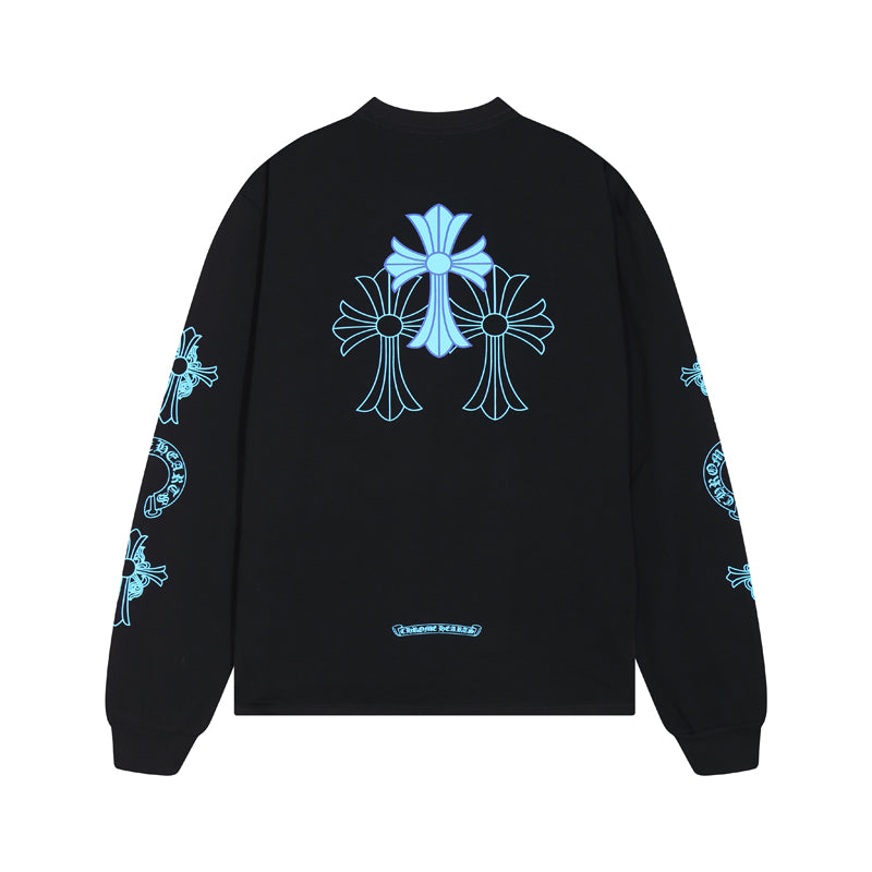 Chrome Hearts – Sweat-shirt à manches longues pour homme K8018