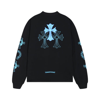 Chrome Hearts – Sweat-shirt à manches longues pour homme K8018