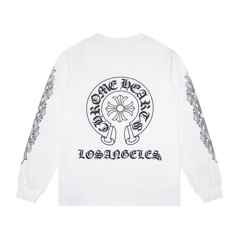 Chrome Hearts Homme T-shirt manches longues Sweatshirt K8008