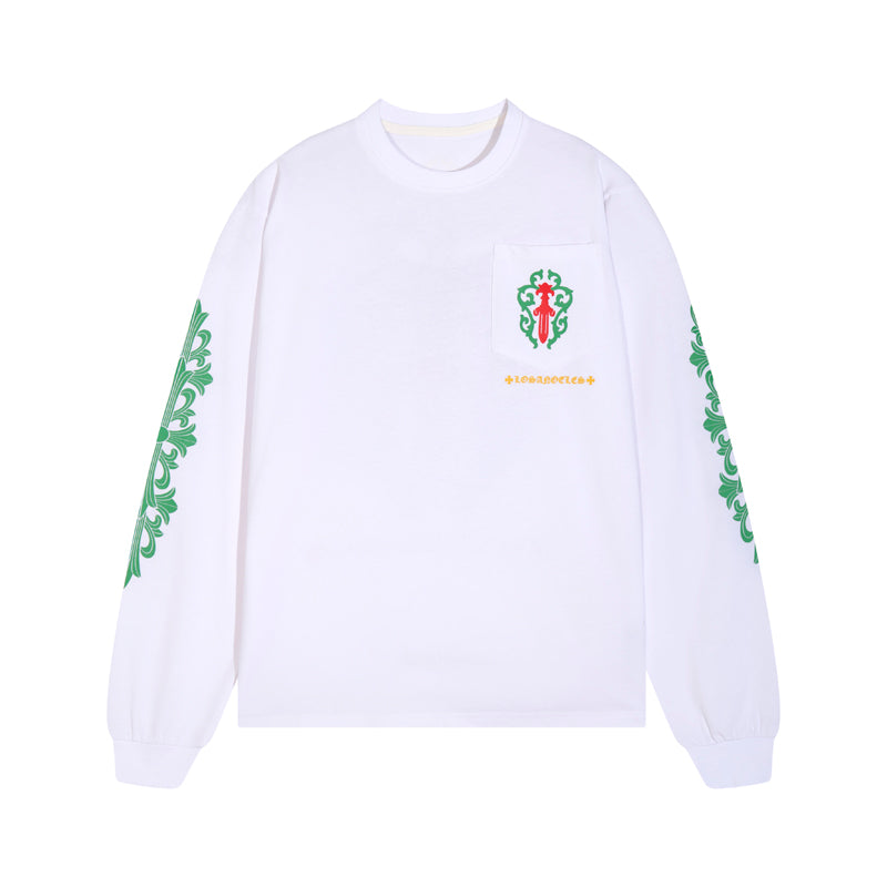 Sweat-shirt homme à manches longues Chrome Hearts K8016
