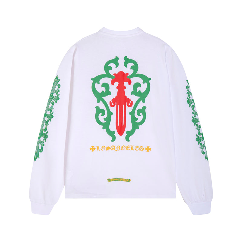 Sweat-shirt homme à manches longues Chrome Hearts K8016