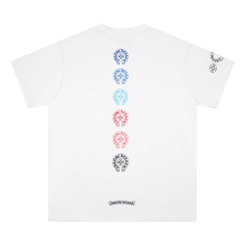 T-shirt Chrome Hearts Multi Color Horse Shoe K6048
