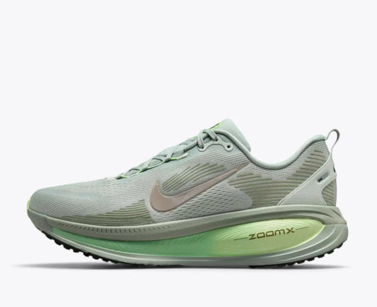 Nike Vomero 18 Road Running Shoes - Light Silver / College Grey / Barely Volt