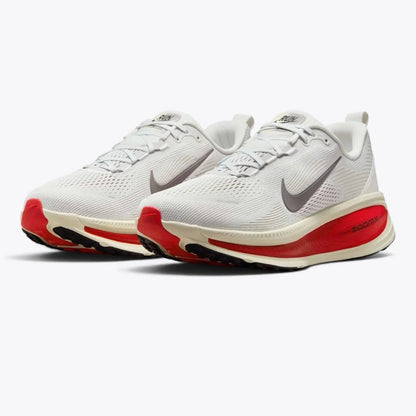 Nike Vomero 18 Road Running Shoes - Platinum Tint / Siren Red