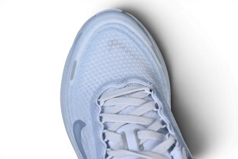 Nike Vomero Plus Road Running Shoes - White / Blue Grey