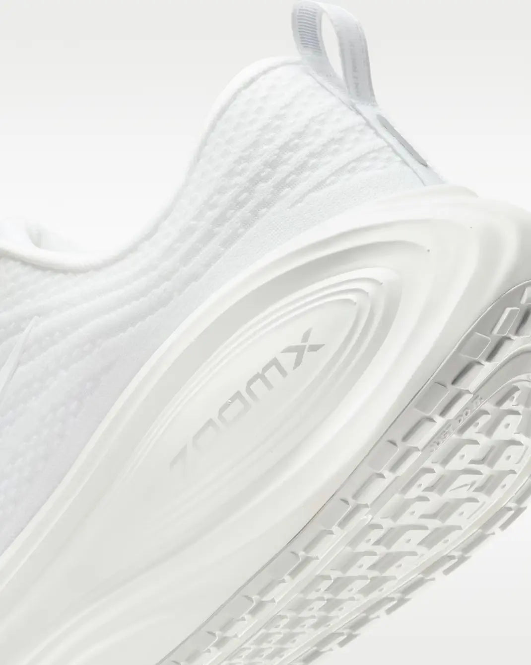 Nike Vomero Plus Road Running Shoes - White / Metallic Silver