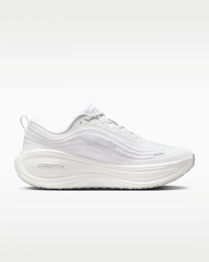 Nike Vomero Plus Road Running Shoes - White / Metallic Silver