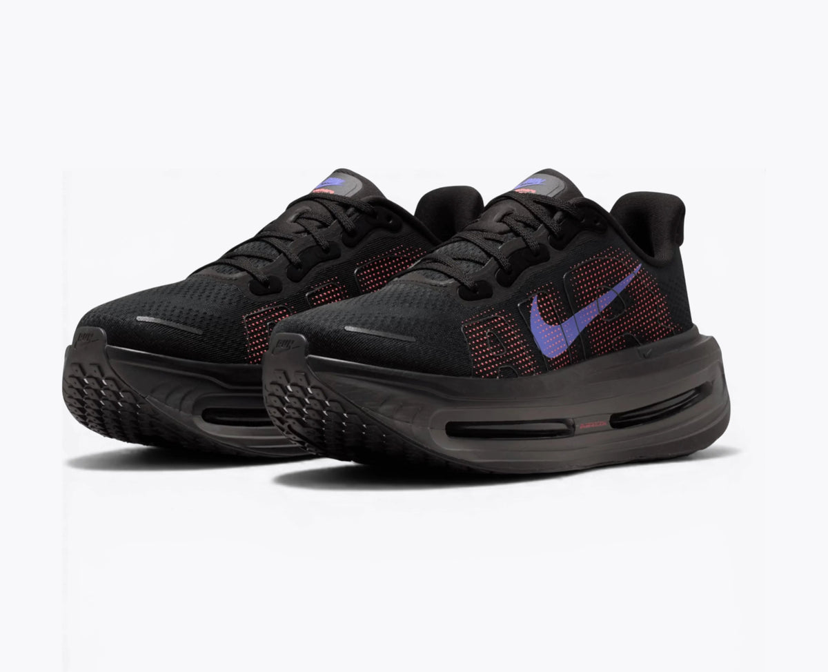 Nike Vomero Premium Road Running Shoes - Black / Sapphire / Hot Lava