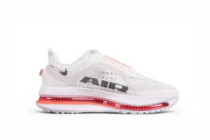 Nike Pegasus Premium Road Running Shoes - Summit White / Bright Crimson