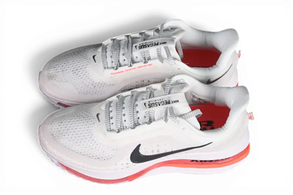 Nike Pegasus Premium Road Running Shoes - Summit White / Bright Crimson