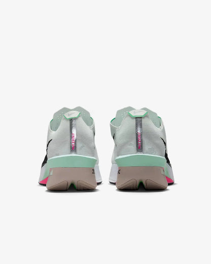 Nike Vaporfly 4 Road Racing Shoes - White / Hyper Pink / Mint