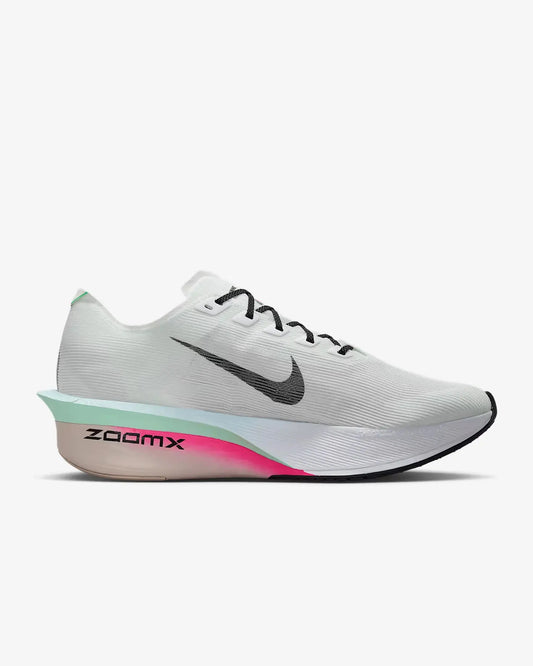 Nike Vaporfly 4 Road Racing Shoes - White / Hyper Pink / Mint
