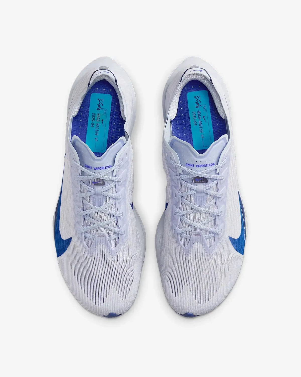 Nike Vaporfly 4 Road Racing Shoes - Ghost / Blue Void / Persian Violet