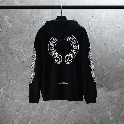 Sweat à capuche zippé Chrome Hearts K5001