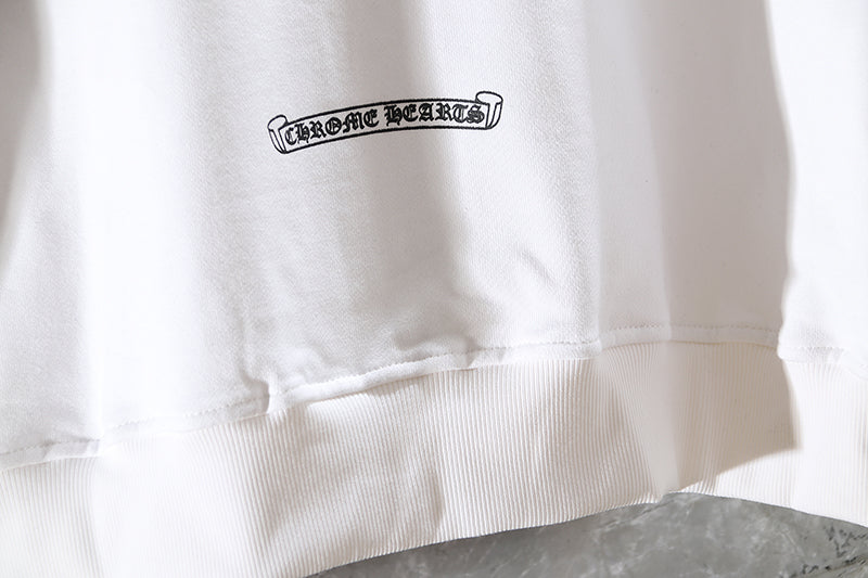 Sweat à capuche zippé Chrome Hearts K5001
