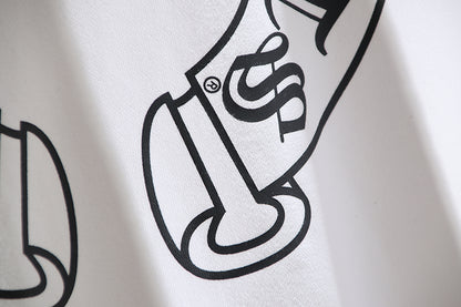Sweat à capuche zippé Chrome Hearts K5001