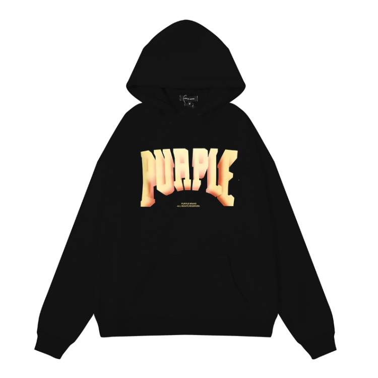 Nouveau sweat à capuche violet 990