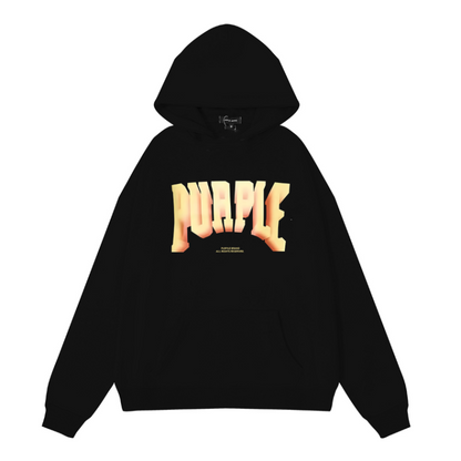 Nouveau sweat à capuche violet 990