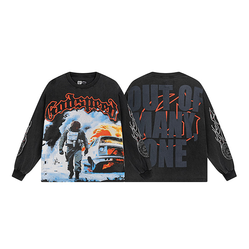 Sweatshirt Godspeed 1098
