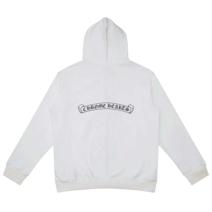 Chrome Hearts Sweat à capuche zippé K5006