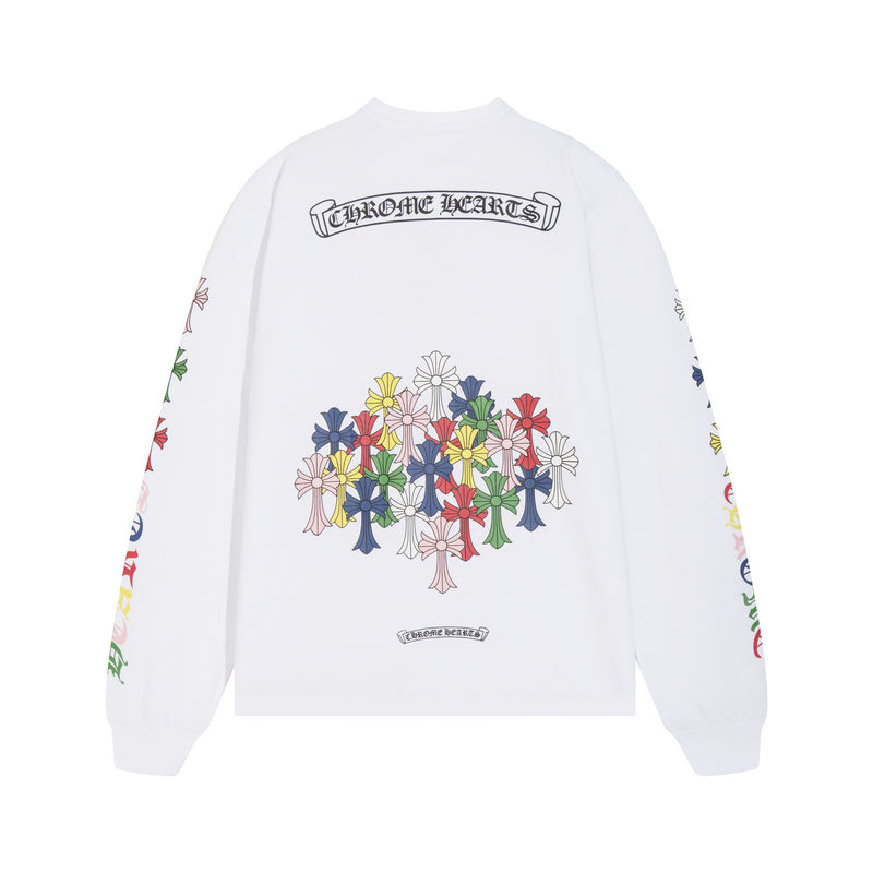 Chrome Hearts T-shirt à manches longues pour homme K8015
