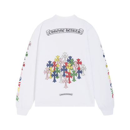 Chrome Hearts T-shirt à manches longues pour homme K8015