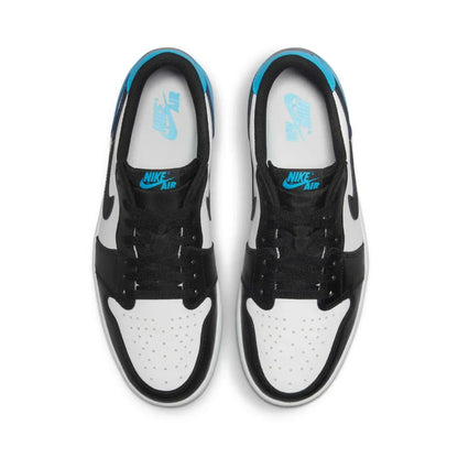 Air Jordan 1 Low 'Black Dark Powder Blue'