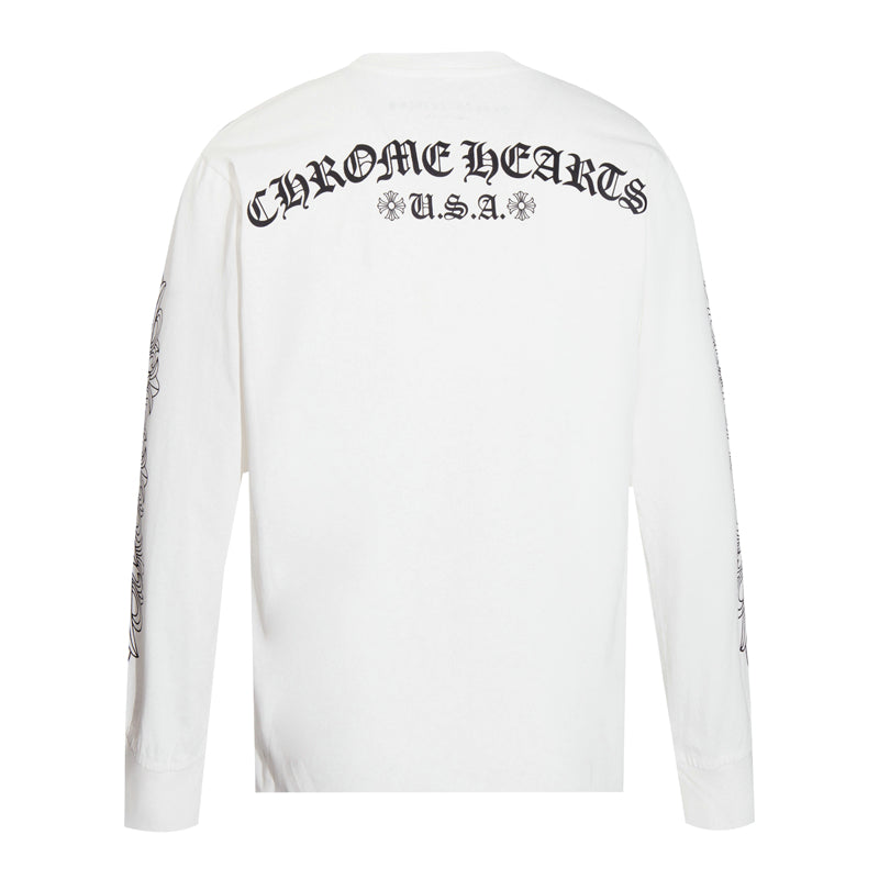 T-shirt manches longues homme Chrome Hearts Sweatshirt K8005