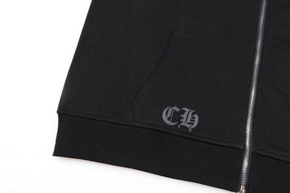 Sweat à capuche zippé Chrome Hearts K5015