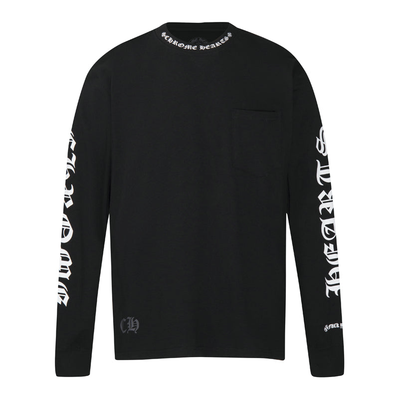 Sweat-shirt homme à manches longues Chrome Hearts K9011