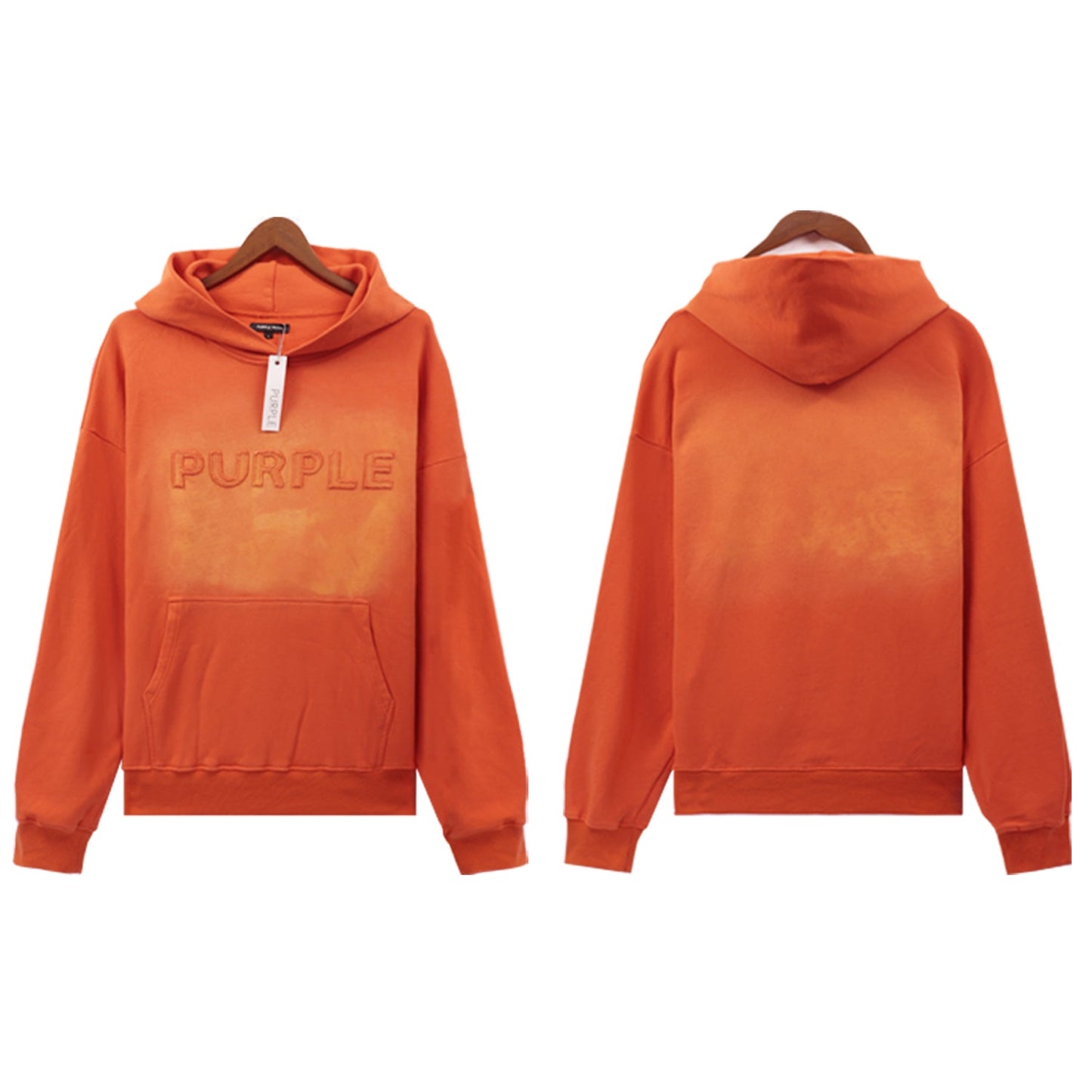 Nouveau sweat à capuche violet 5967
