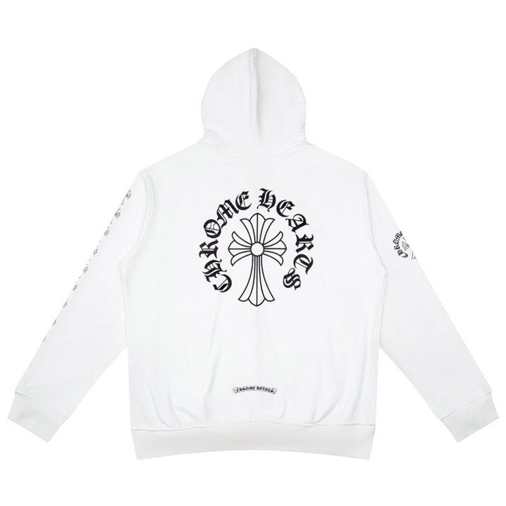 Chrome Hearts sweat à capuche zippé K5007