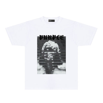 Nouveau T-shirt violet PUR120#