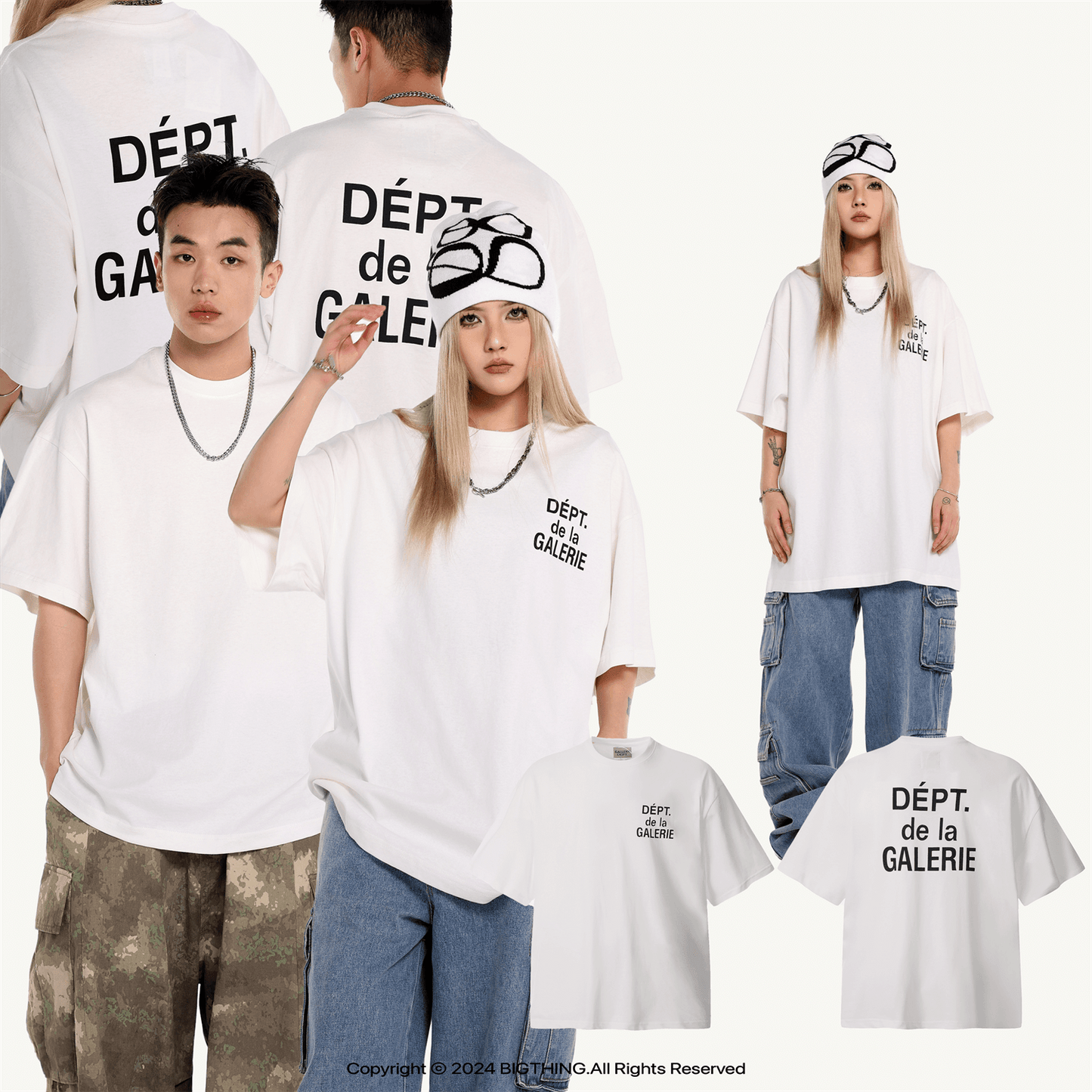 GALLERY DEPT Nouveau T-shirt D79