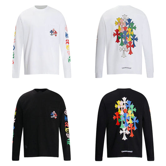 Sweat-shirt à manches longues Chrome Hearts pour homme K8003