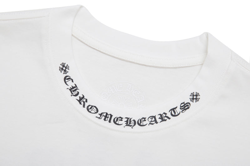T-shirt Chrome Hearts avec logo sur le col K6022
