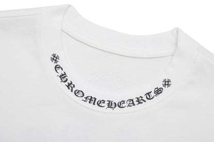 T-shirt Chrome Hearts avec logo sur le col K6022