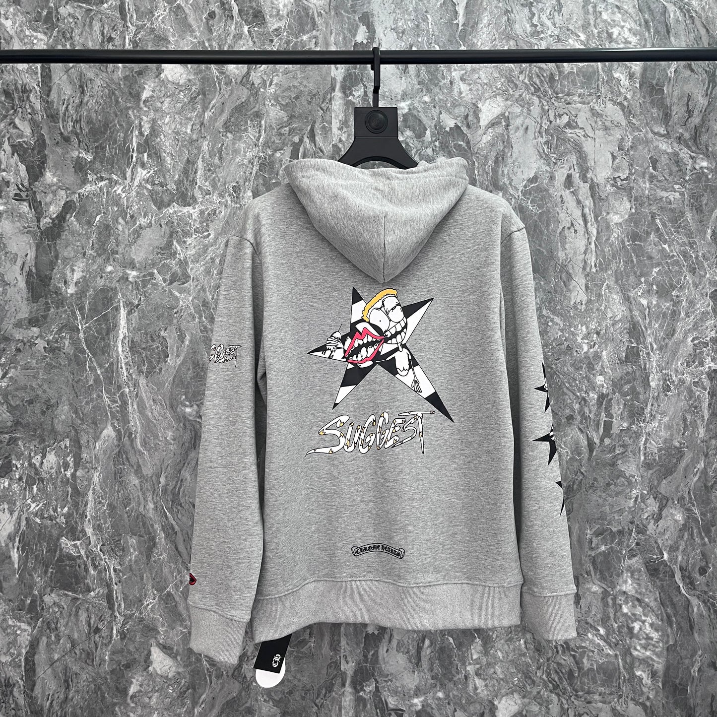 Sweat à capuche Chrome Hearts K7037