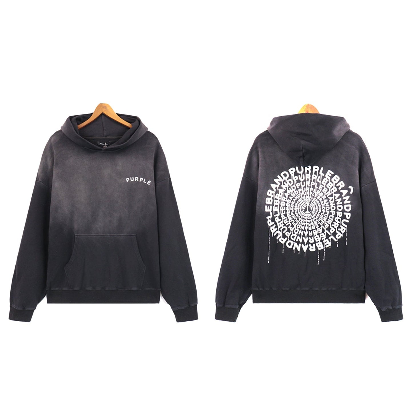 Violet Nouveau sweat à capuche 5962