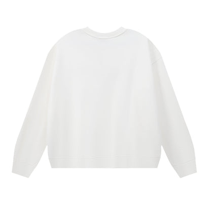 Purple Men's Long-Sleeve T-shirt Sweatshirt 1124