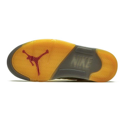 Air Jordan 5 x Off-White 'Sail'