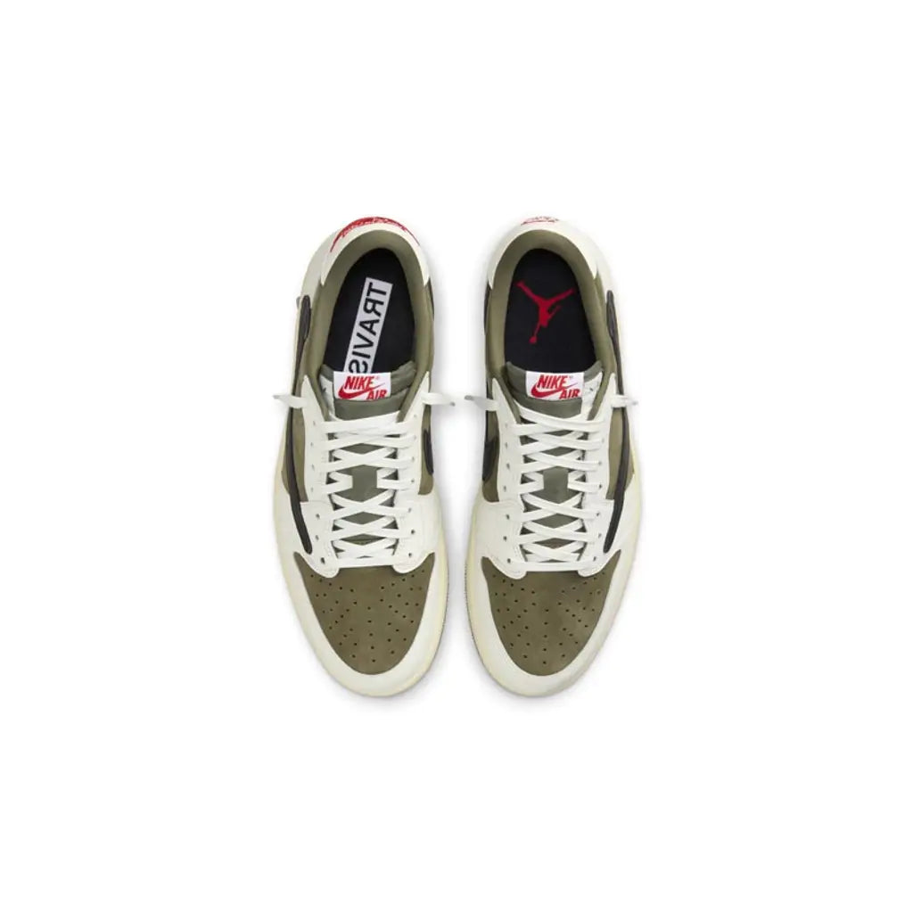 Air Jordan 1 Low x Travis Scott 'Medium Olive'