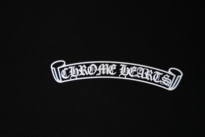 T-shirt côtelé à manches courtes personnalisé Chrome Hearts KT32