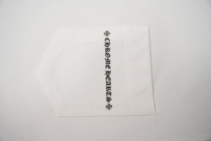 T-shirt à manches courtes côtelé personnalisé Chrome Hearts KT33