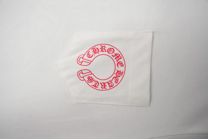 T-shirt à manches courtes Chrome Hearts imprimé lettres sanskrites KT36