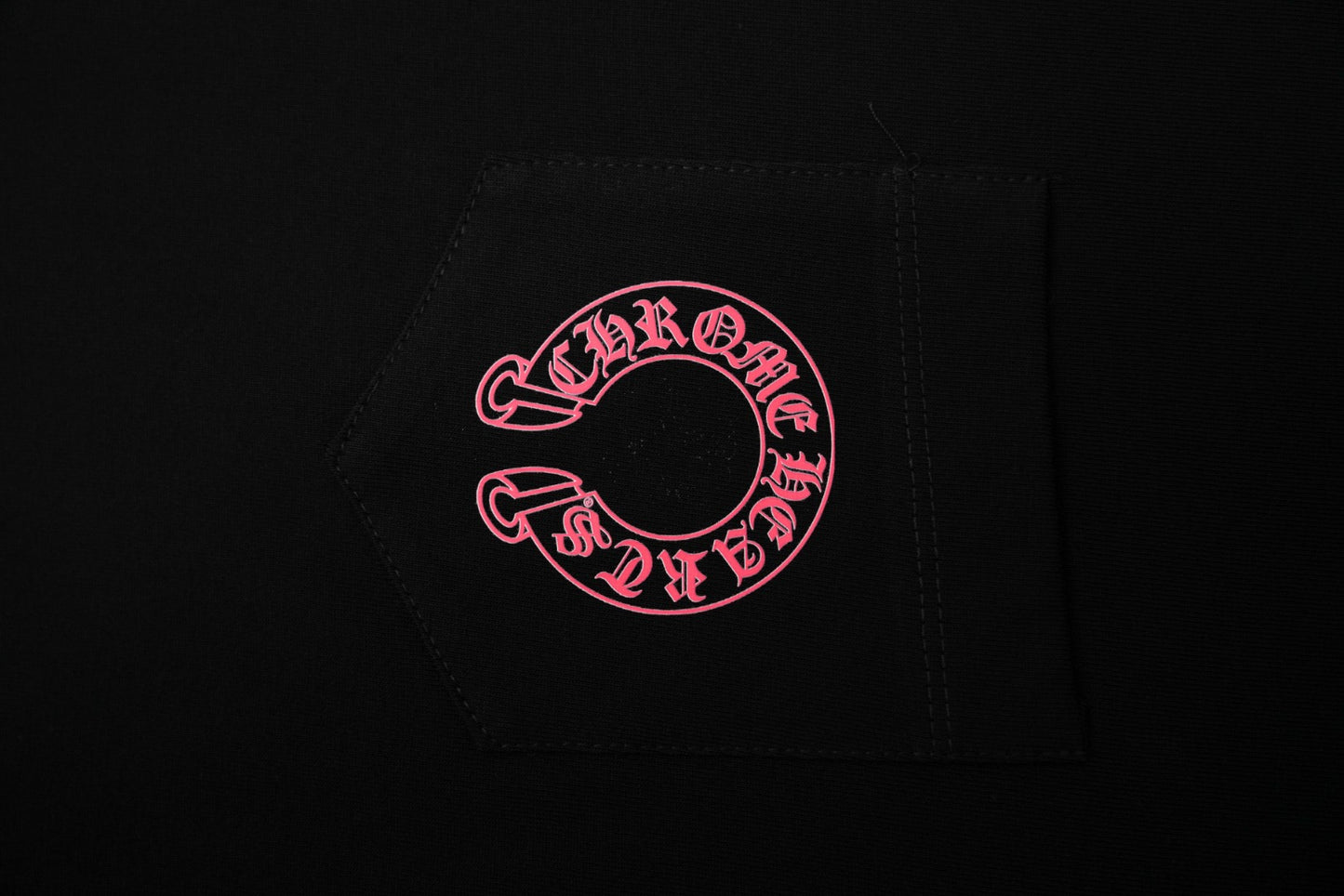 T-shirt à manches courtes Chrome Hearts imprimé lettres sanskrites KT36